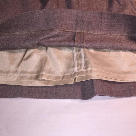 NWT auth FABIANA FILIPPI brown felted wool SKIRT - Picture 7 of 8